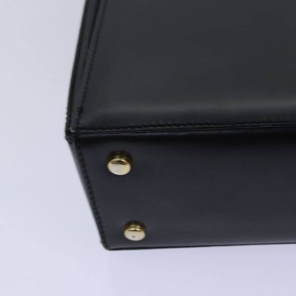 CELINE Hand Bag Leather Black Auth 81636 - Picture 16 of 16